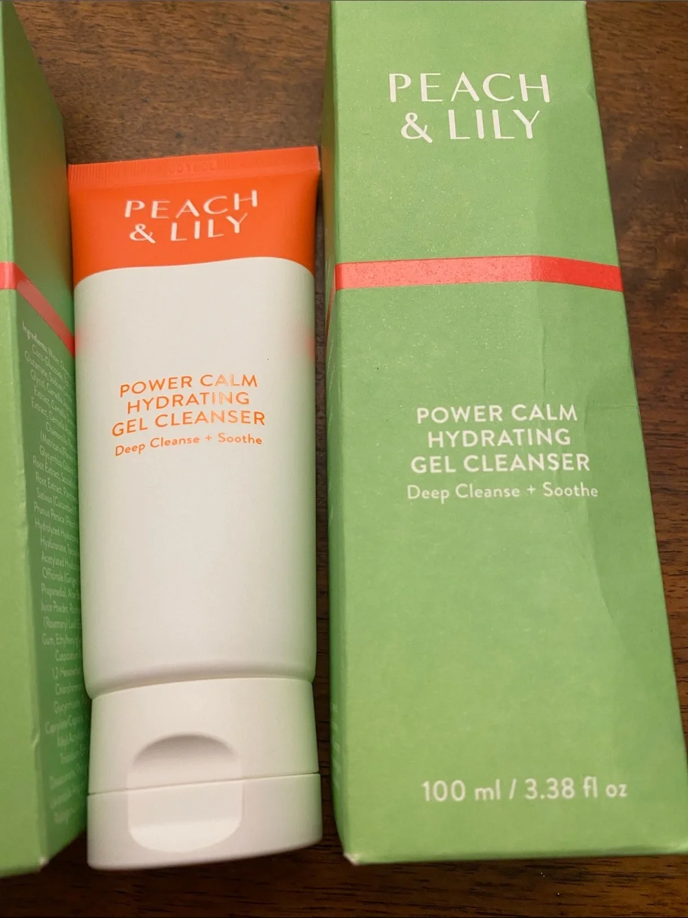 PEACH & LILY Power Calm Hydrating Gel Cleanser 100 ml Bundle of Two!!!